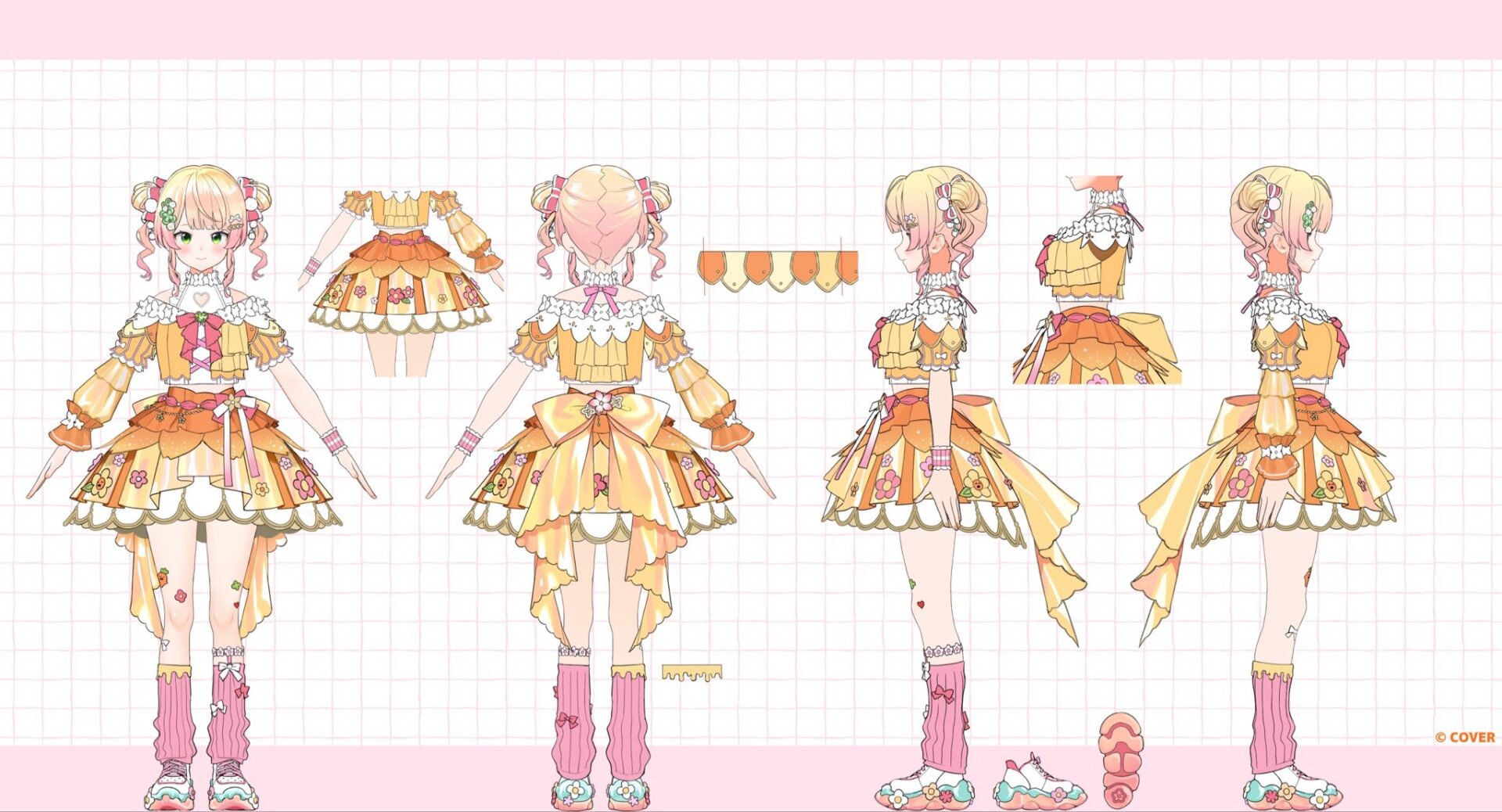 桃鈴ねね3D新衣装