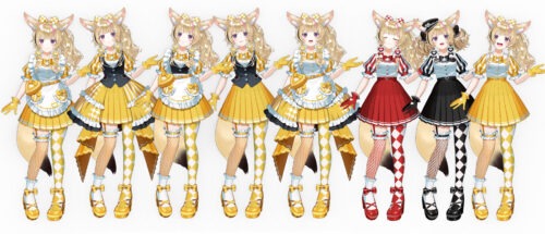 尾丸ポルカ ダイナー軽装備パターン