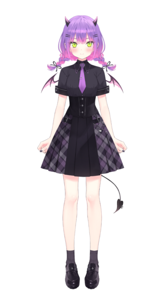 常闇トワ新衣装 制服風