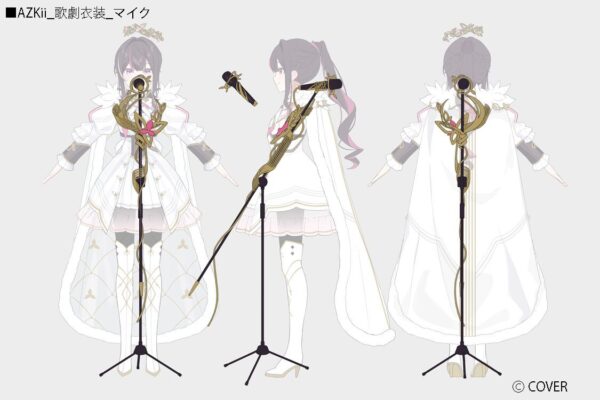 AZKiソロライブ新衣装「歌劇衣装」