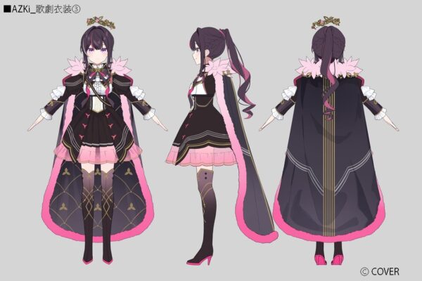 AZKiソロライブ新衣装「歌劇衣装」