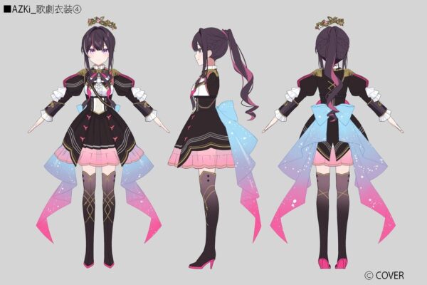 AZKiソロライブ新衣装「歌劇衣装」