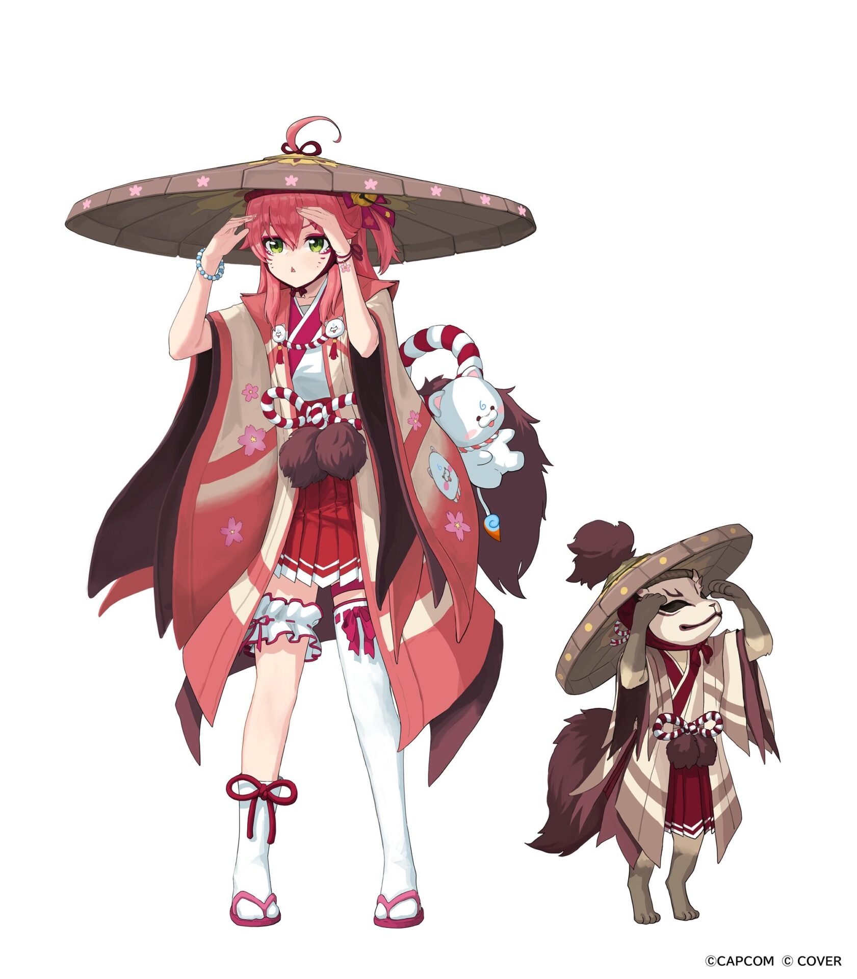 さくらみこ × ミツネ装備アイルー