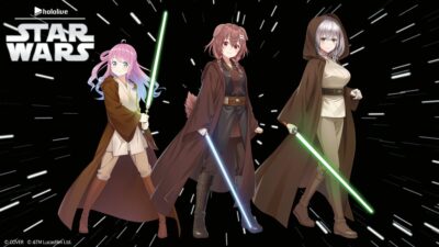 ホロライブスターウォーズ部 戌神ころね 姫森ルーナ 白銀ノエル