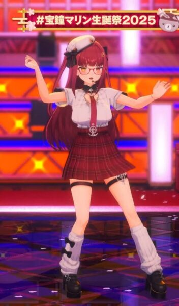 【3D新衣装お披露目】宝鐘マリン生誕3D LIVE ！！重大告知あり！ゲスト多数＆サクラ大戦から豪華ゲストも！！【ホロライブ_宝鐘マリン】#宝鐘マリン生誕祭2025 46-42 screenshot