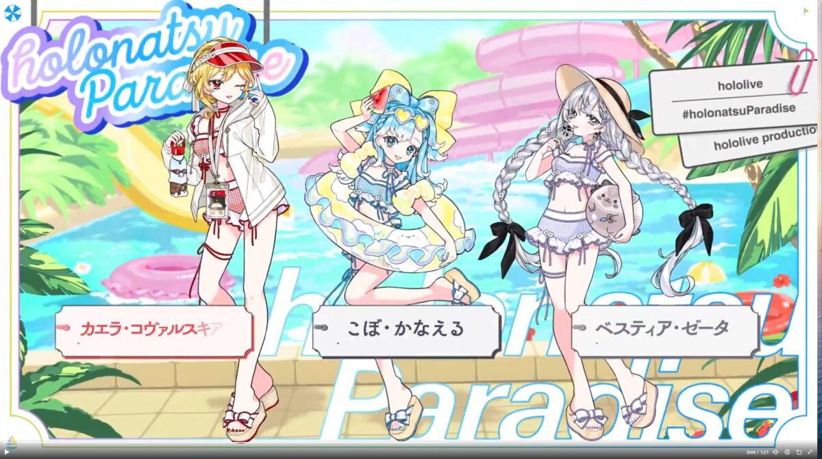インドネシア3期生ホロナツパラダイス2025